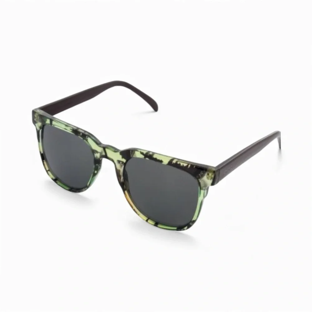 Komono Riviera Green Black Sunglasses NEW palms